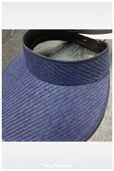 PIECE SIGNATURE Anti-UV Straw Sun Hat (57-58 cm) (Elastic at the Back)