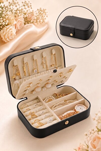 Boldy Travel Jewelry Box - Jewelry Organizer Box - Jewellery Box - Jewelry Ac...