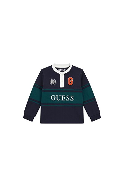 Guess Bluză băieți N6YI16K4432 Albastru închis