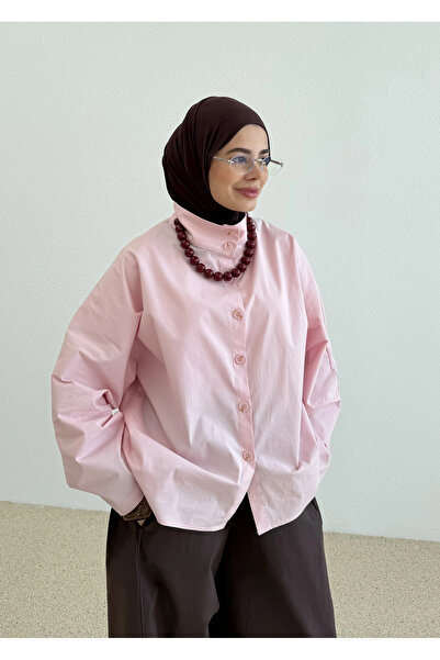 MODA AKSA 5528 PEMBE PREMİUM GÖMLEK