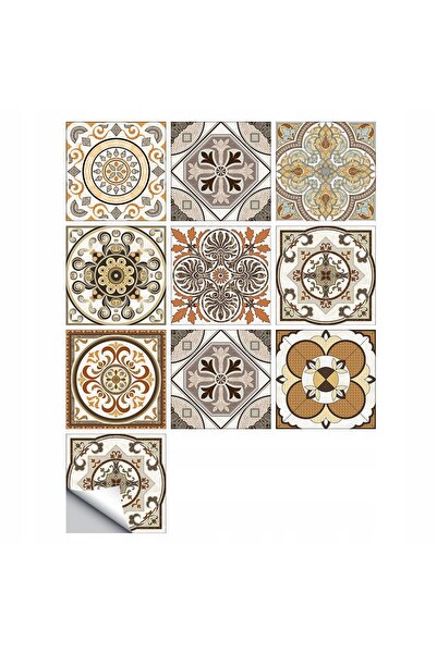 Koanni Plăci autoadezive din PVC tip patchwork, set de 10, tapet 20x20cm zm-0...