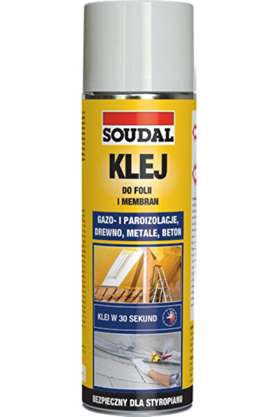 Soudal Spray adeziv contact pentru folii și membrane 500ML - SOU 198302