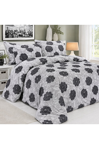 EMATTEIRO 4-Piece Duvet Cover Set with Duvet Cover and 2 Pillow, Modern Print