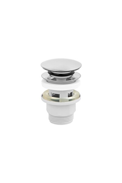 Invena Dop ABS CLICK-CLACK, cu filet, ciupercă mare, cromat - H/SC-B1-029
