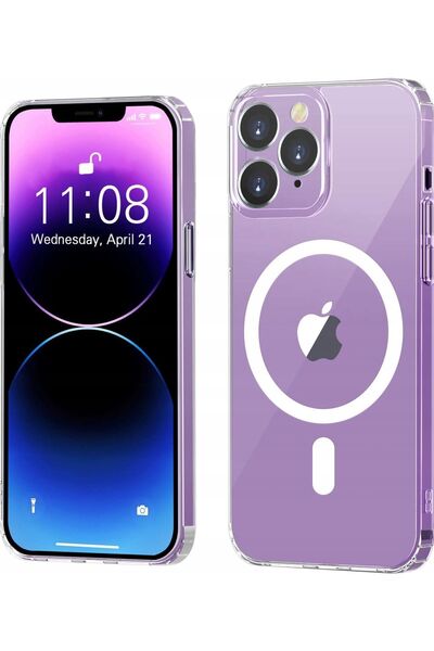 Other Husă magnetică transparentă antișoc pentru iPhone 11 Pro + Sticlă