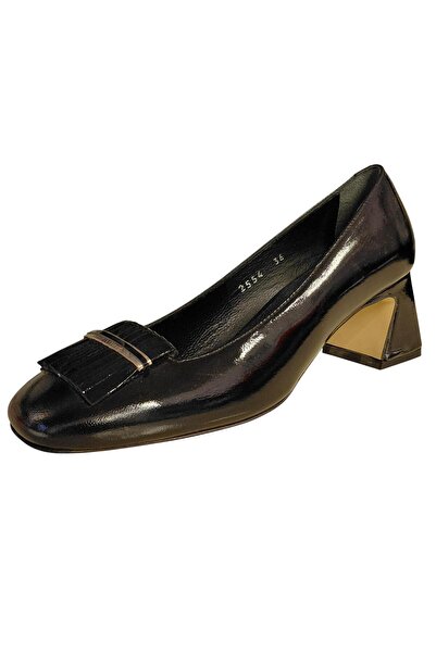 NISH N2554 Genuine Leather Classic Heeled Shoes