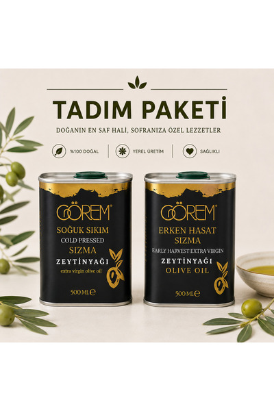 Görem Zeytin Zeytinyağı Tanışma Paketi