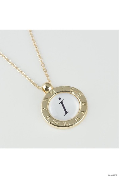 ZERO LAND CONCEPTA Necklace with Series Ending Letter (215042) I