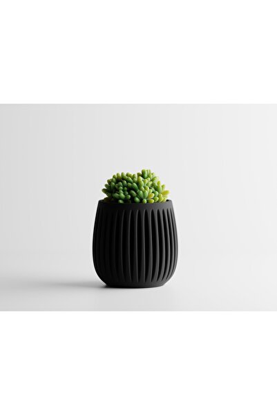 LayerCrew Ghiveci decorativ Columna 14 cm 14.2 cm 14.2 cm Charcoal