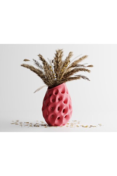 LayerCrew Vază decorativă Pora 20 cm 13.9 cm 14 cm Pink