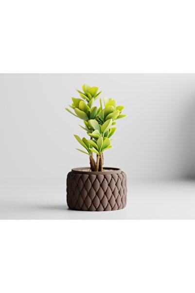LayerCrew Ghiveci decorativ Tilani 10.5 cm 6.1 cm 10.5 cm Dark Brown