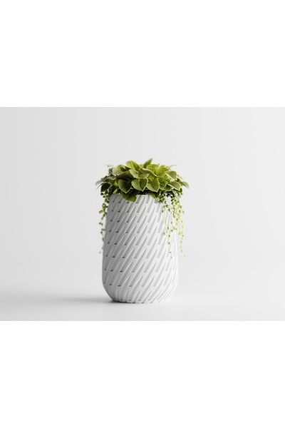 LayerCrew Vază decorativă Thyren 8 cm 5.7 cm 5.7 cm Jade White