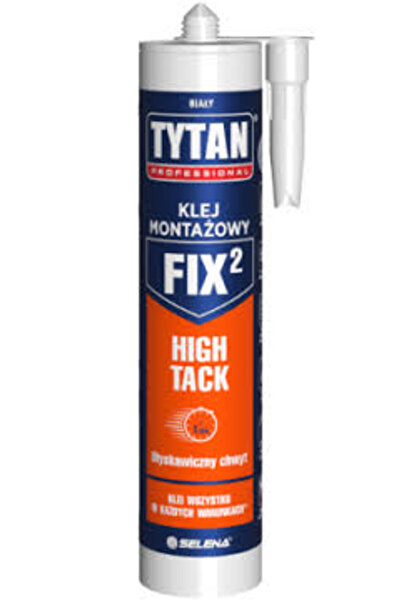 TYTAN FIX2 ADEZIV DE MONTAJ CU ADEZIUNE PUTERNICĂ ALB 290ML - MON HT GLUE