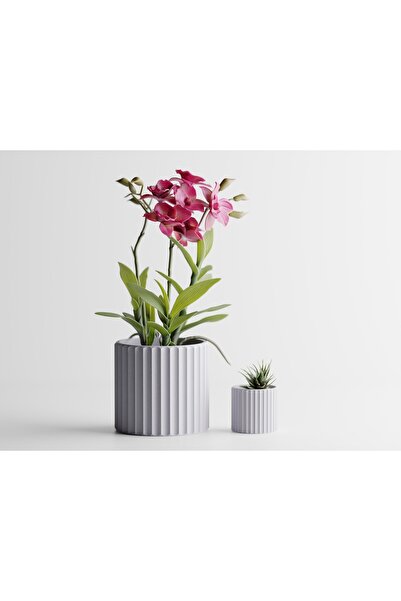 LayerCrew Ghiveci decorativ Muris 6.5 cm 6.9 cm 6.9 cm Marble