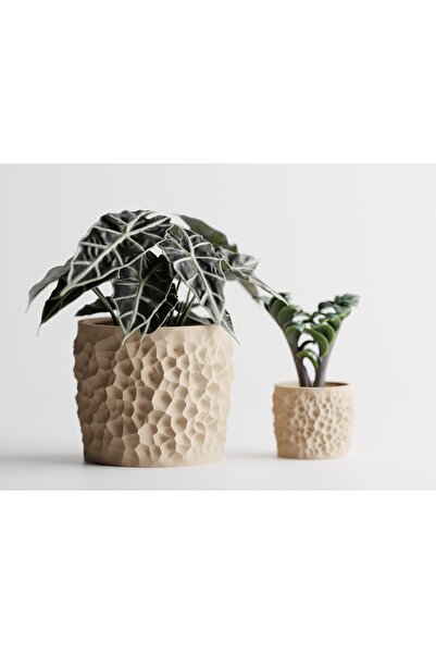 LayerCrew Ghiveci decorativ Cratera 6.1 cm 7 cm 7.1 cm Desert Tan