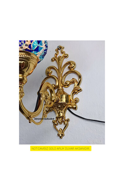 ZEMARİS HEDİYELİK Gold Sconce Spare Parts