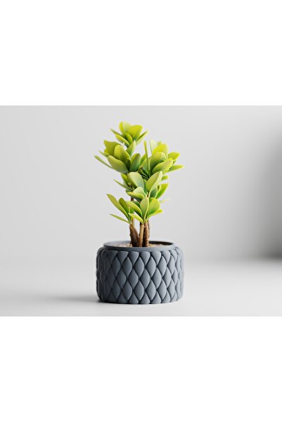LayerCrew Ghiveci decorativ Tilani 10.5 cm 6.1 cm 10.5 cm Blue Gray