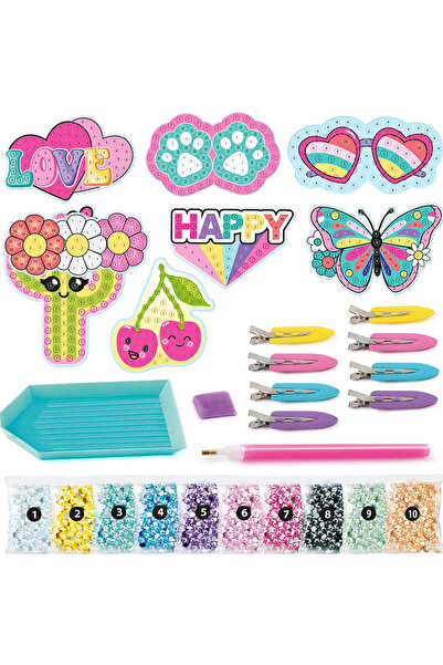 Feyza Oyuncak Style 4Ever |   Diamond Art Hair Clip Design Set |   6+ Years O...