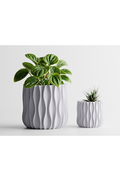 LayerCrew Ghiveci decorativ Modu 10.2 cm 10.9 cm 11 cm Marble