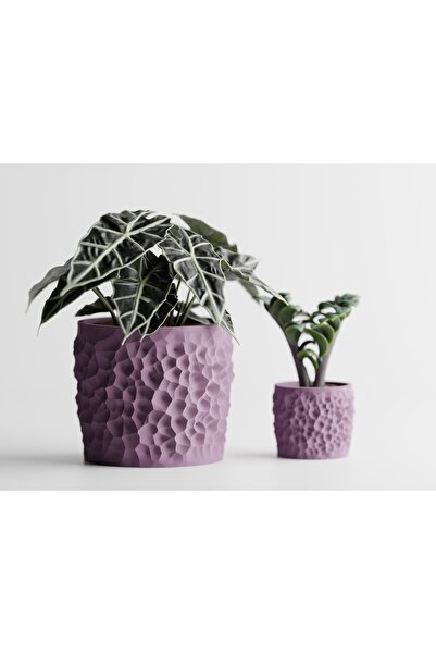 LayerCrew Ghiveci decorativ Cratera 12.1 cm 14.1 cm 14.2 cm Muted Purple