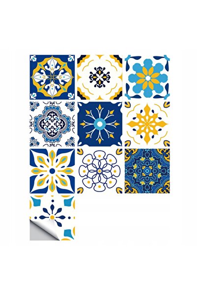 Koanni Plăci autoadezive din PVC tip patchwork, set de 10, tapet 20x20cm zm-0...