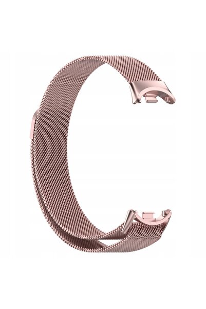 Other Curea brățară pentru Xiaomi Mi Smart Band 8/9/10 strap06_AUR ROZ
