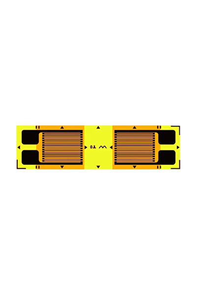 350 Ohm 2mm Çift Yön 180° Yarım Köprü Gerinim Pulu , Gerinim Ölçer (Strain Gauge)