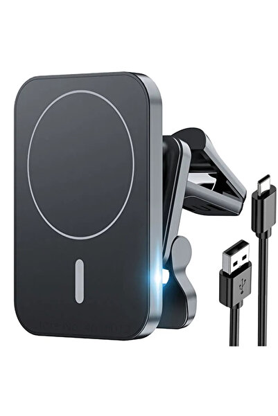 Koanni Suport auto cu încărcător inductiv QI pentru MagSafe pentru iPhone 15W