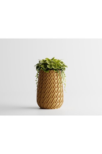 LayerCrew Vază decorativă Thyren 10 cm 7.1 cm 7.1 cm Gold