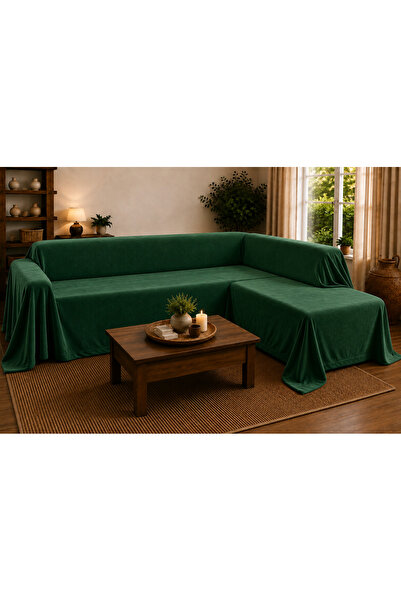Sister Home Design 500x200 εκ. Κάλυμμα γωνιακού καναπέ L Λινό Νήσου Φυσικό Χρ...