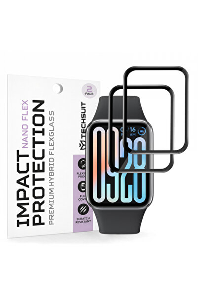 Techsuit Folie Protectie Nano Flex pentru Xiaomi Smart Band 9 Pro, Set 2 buca...