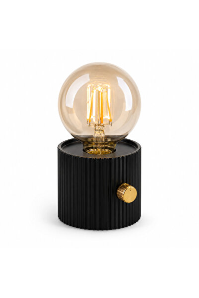 Generic Brand Veioză Decorativă Retro LED, Lumină Caldă, Intensitate Reglabil...