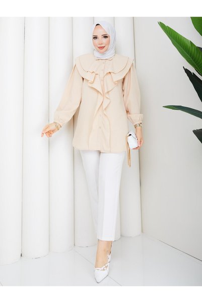 moda periy NİLO KAT KAT TUNİK TAŞ