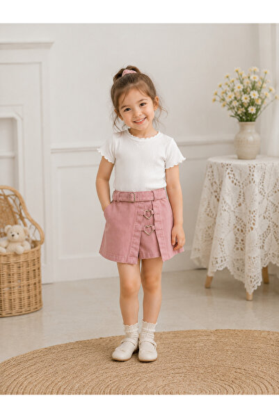 Elloria Kids BELLA ROSE ŞORT ETEK