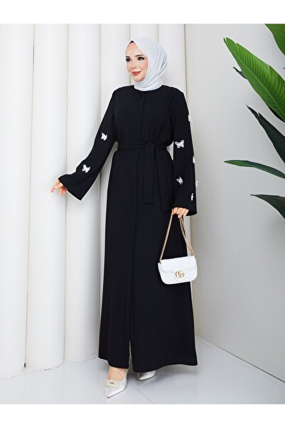 moda periy SUNA ELBİSE SİYAH