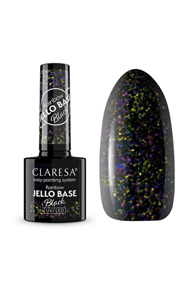 Claresa Bază de Jello Curcubeu Negru / 9150