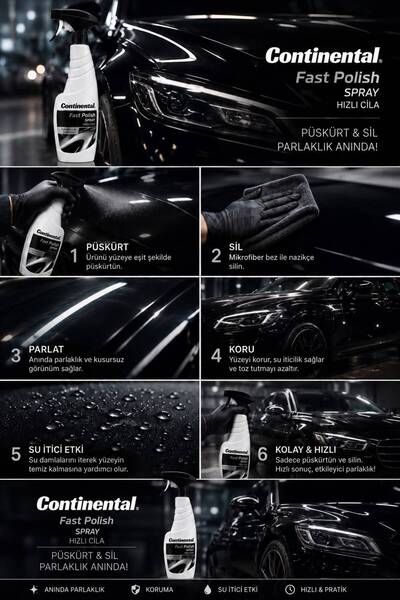 Continental Fast Polish Spray Hızlı Cila