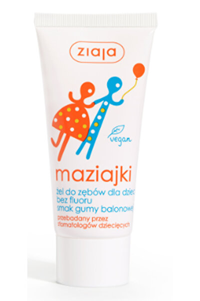 Ziaja MAZIAJKI GEL DE DINȚI AROMĂ DE GUMĂ DE MESTEAT 50 ml / 4409