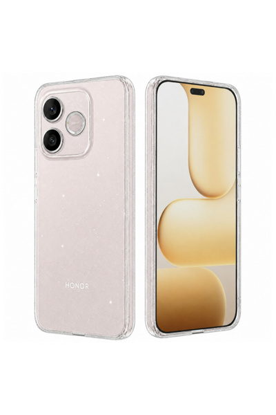 Techsuit Case for Honor 600 Lite, Techsuit, SparkleSkin, Transparent