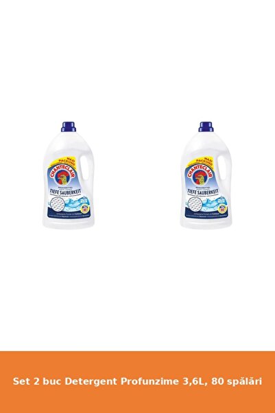 Chanteclair Set 2 Detergent Profunzime, 3,6L, 80 Spălări