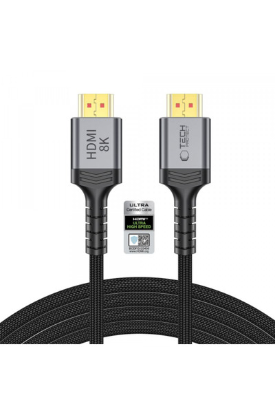 Tech-Protect Cablu Video Ultraboost 2, HDMI - HDMI, 8K, 3m, Negru