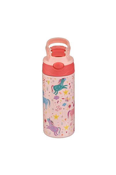 OEM Sticlă de apă izotermă din Oțel Inoxidabil Pop Up cu Model Unicorni pentr...