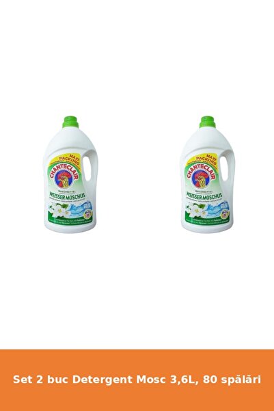 Chanteclair Set 2 Detergent Mosc, 3,6L, 80 Spălări
