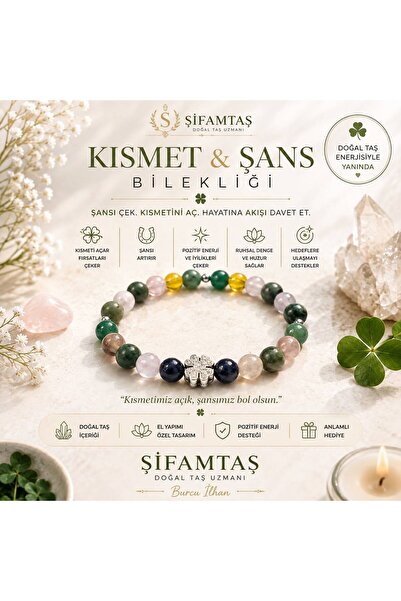 Kısmet & Şans Doğal Taş Bileklik