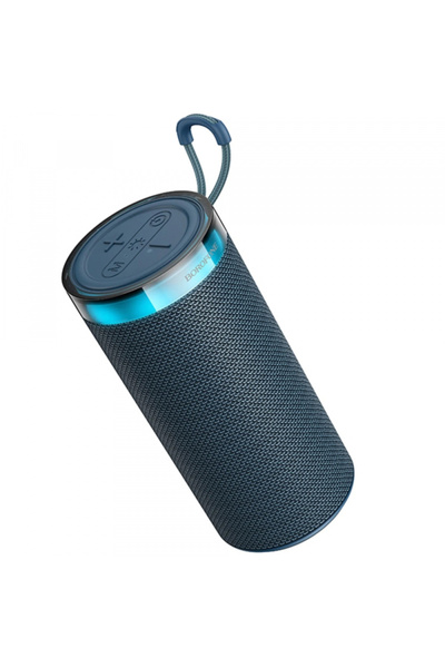 Borofone Portable Bluetooth Speaker BR105 Loud, 10W, TWS, RGB, Navy Blue