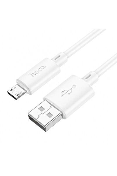 Hoco Cablu Date si Incarcare USB-A - microUSB X88, 18W, 2m, Alb