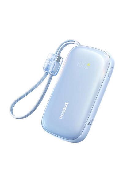 Baseus Power Bank EnerFill FC21 Qpow 3 Ultra (E0027Q03) με Αποσπώμενο Καλώδιο...