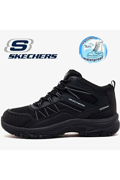 SKECHERS Trego Ashaway 180336 Waterproof Unisex Bot SİYAH