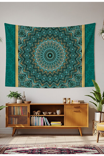 GREENDECOR Bohemian Mandala and Mystical Symbols Patterned Tarot Themed Wall ...