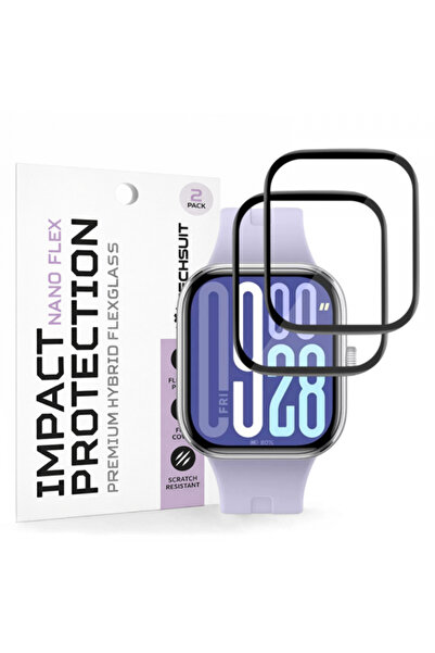 Techsuit Folie Protectie Nano Flex pentru Xiaomi Redmi Watch 5, Set 2 bucati,...
